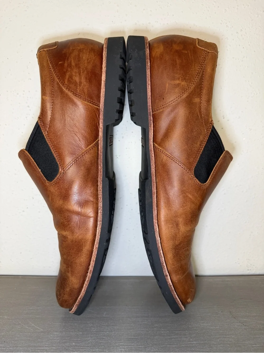 Timberland Kendrick Loafers Mens Size 13 Brown Leather Casual Slip On Shoes